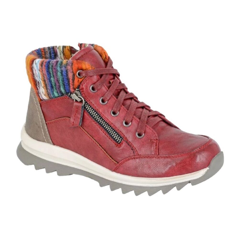 Cipriata Womens/Ladies Erte Boots / Burgundy